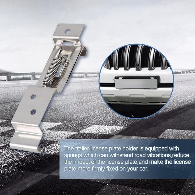 Aluminium Number Plate Clips – Express Number Plates
